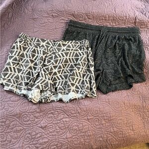 Two pair Target sleep shorts